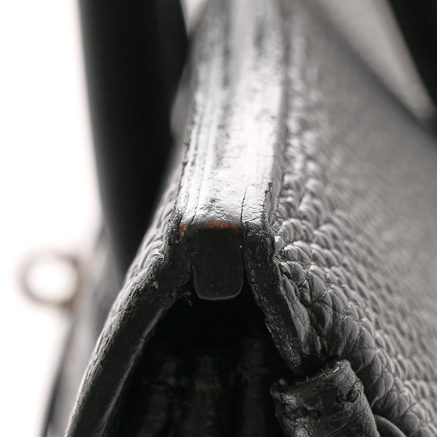 Hermes Taurillon Clemence Birkin 35 Black 13 of 19