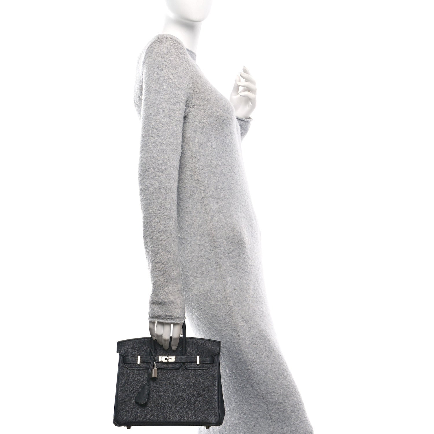 Hermes Togo Birkin 25 Black 3 of 13