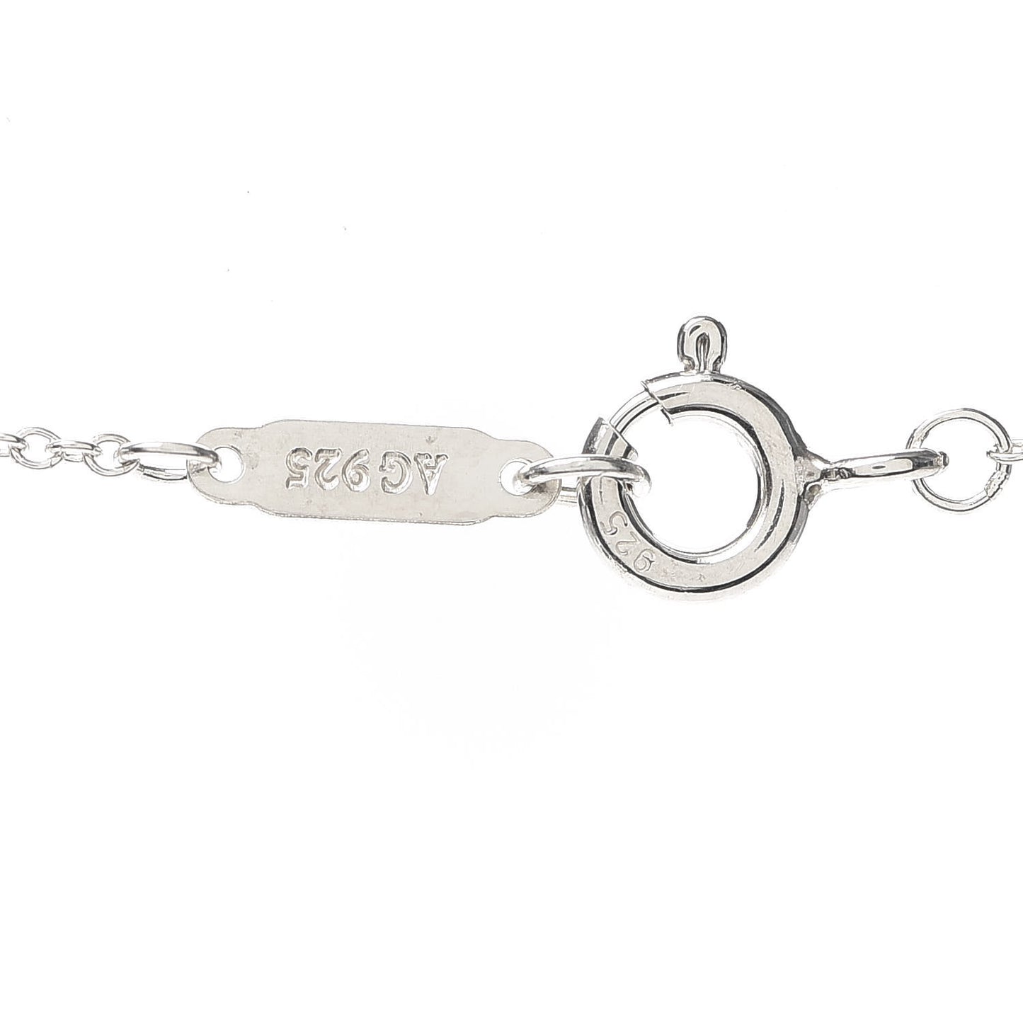 Sterling Silver 1837 Interlocking Circles Pendant Necklace