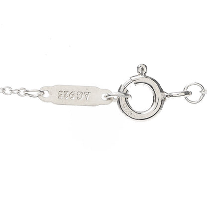 Tiffany Sterling Silver 1837 Interlocking Circles Pendant Necklace 4 of 6