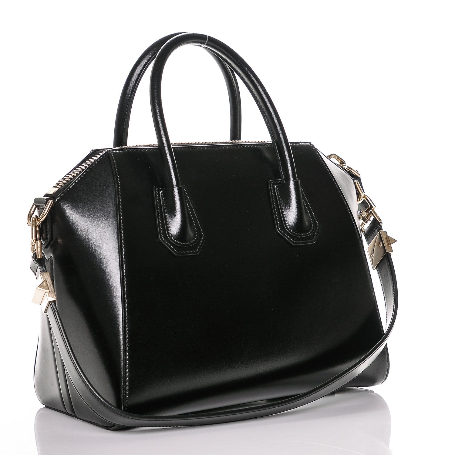 Givenchy Shiny Lord Calfskin Small Antigona Black 3 of 7