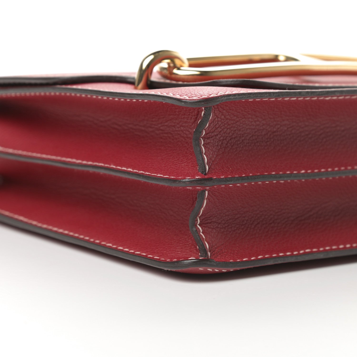 Hermes Evercolor Sac Roulis 23 Rouge Grenat 9 of 10