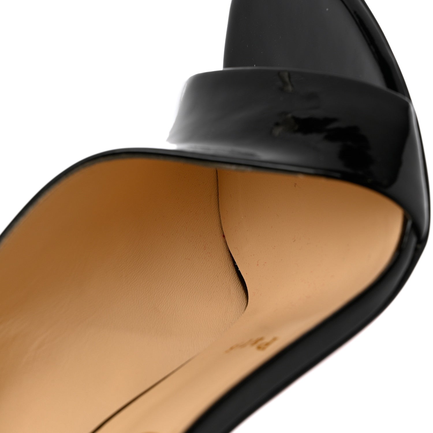 Christian Louboutin Patent Phoebe Asymmetric 100 Pumps 39 Black 11 of 12