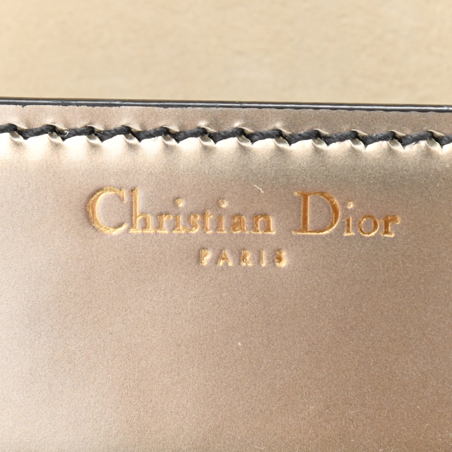Christian Dior Metallic Calfskin J'Adior Chain Flap Bag Bronze 6 of 9