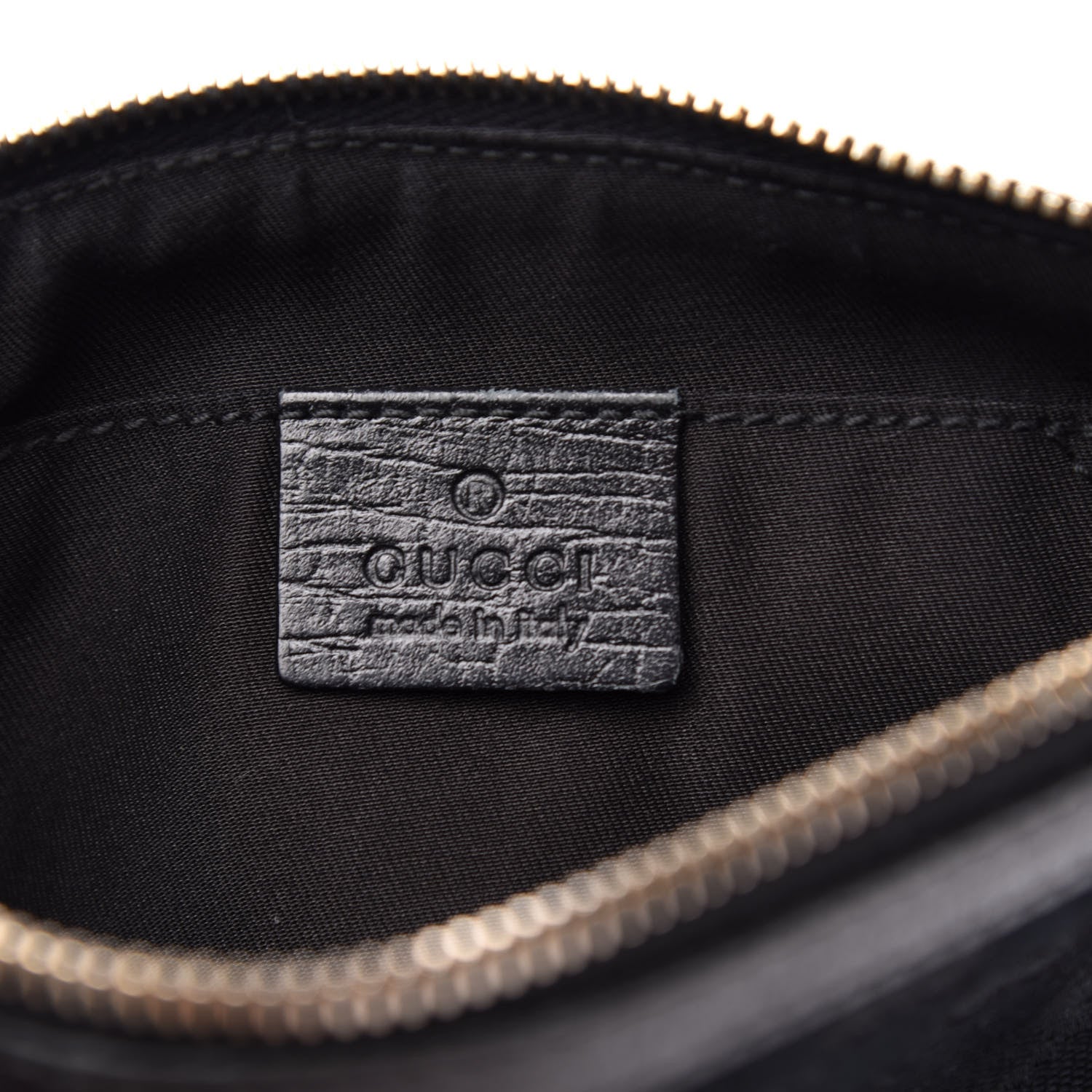 Gucci Monogram Jolicoeur Wristlet Black 6 of 14