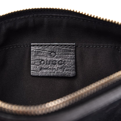 Gucci Monogram Jolicoeur Wristlet Black 6 of 14