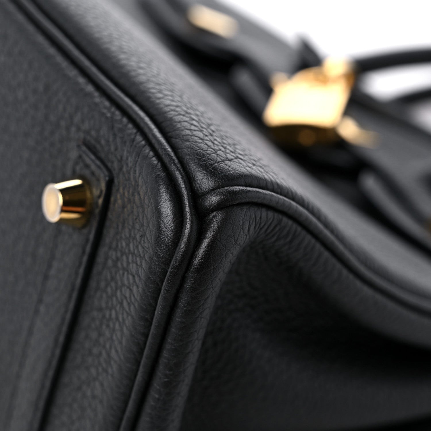 Hermes Togo Birkin 25 Black 9 of 16