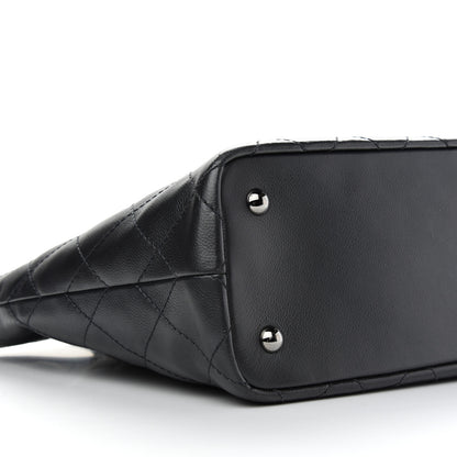 Chanel Grained Calfskin Shopping Fever Tote Black 9 of 10