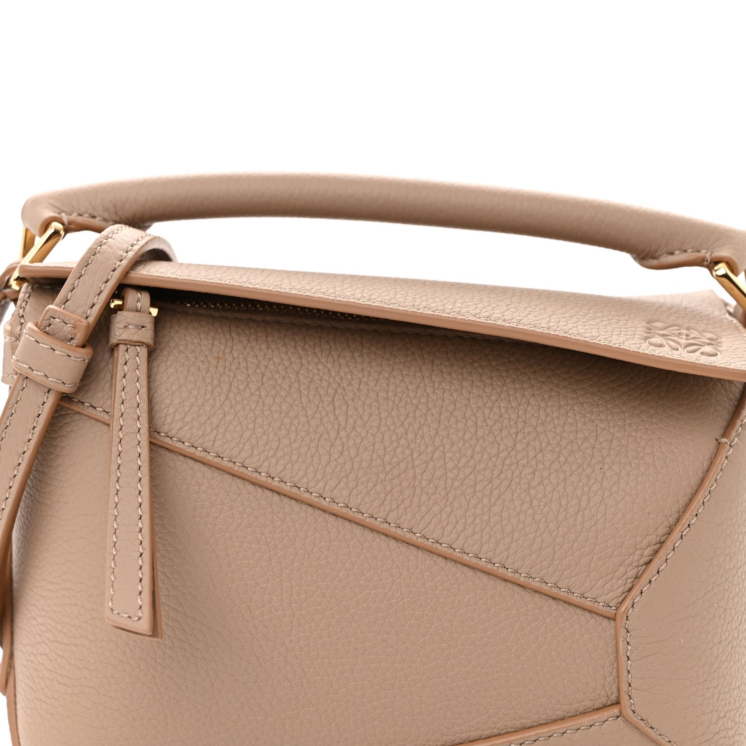 Loewe Calfskin Mini Puzzle Edge Bag Sand 7 of 9