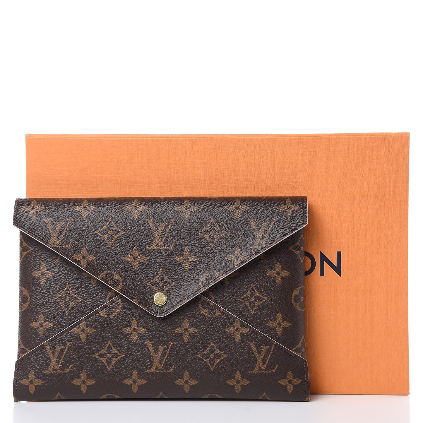 Monogram Large Kirigami Pochette Insert Rose Ballerine