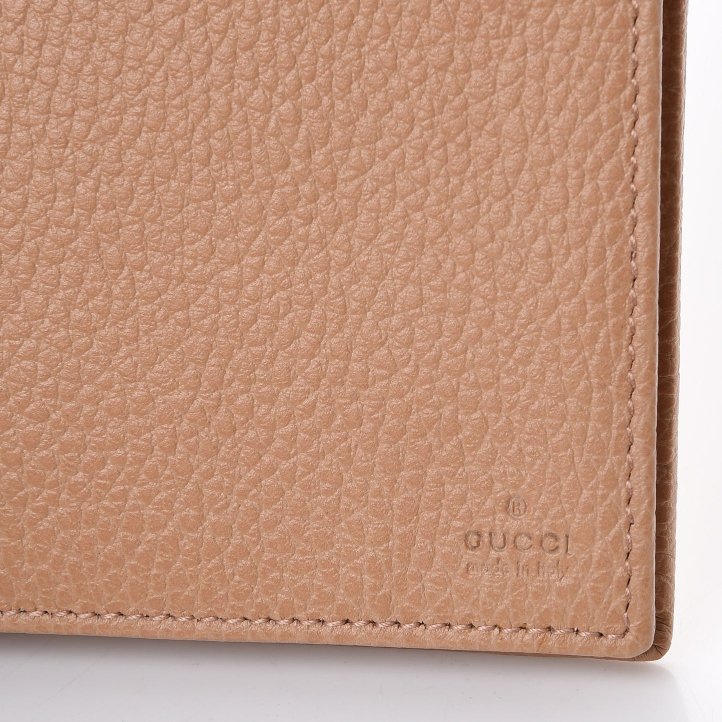 Dollar Calfskin Mini Swing Wallet Bag Camelia Mineral Blue
