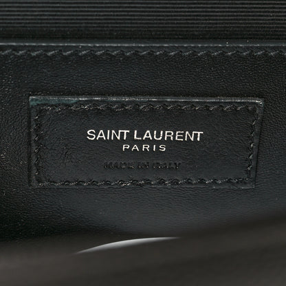 Saint Laurent Grain De Poudre Large Classic Monogram Kate Satchel Earth 6 of 11