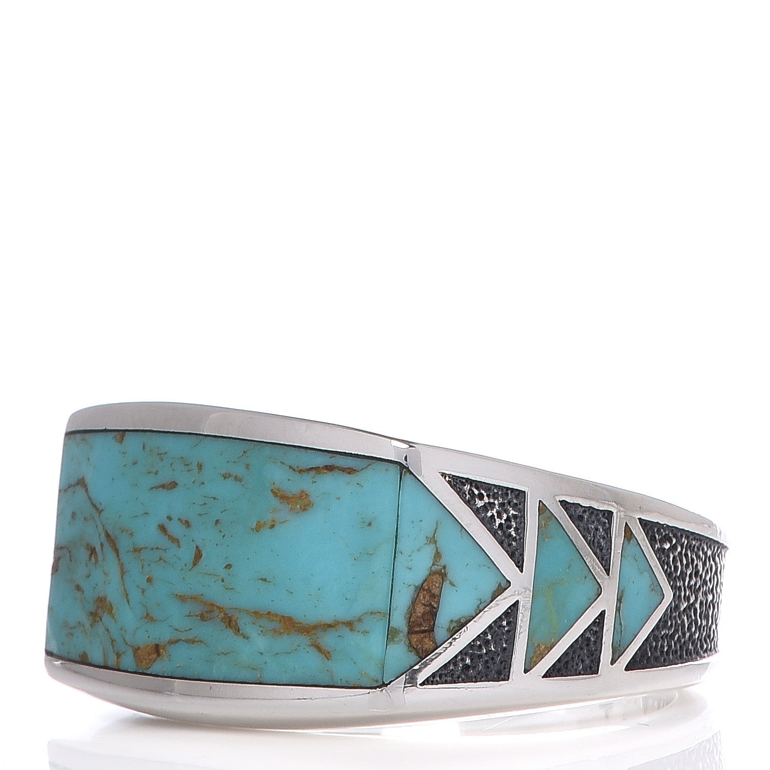 David Yurman Sterling Silver Turquoise Southwest Ring 62 10 3 of 6