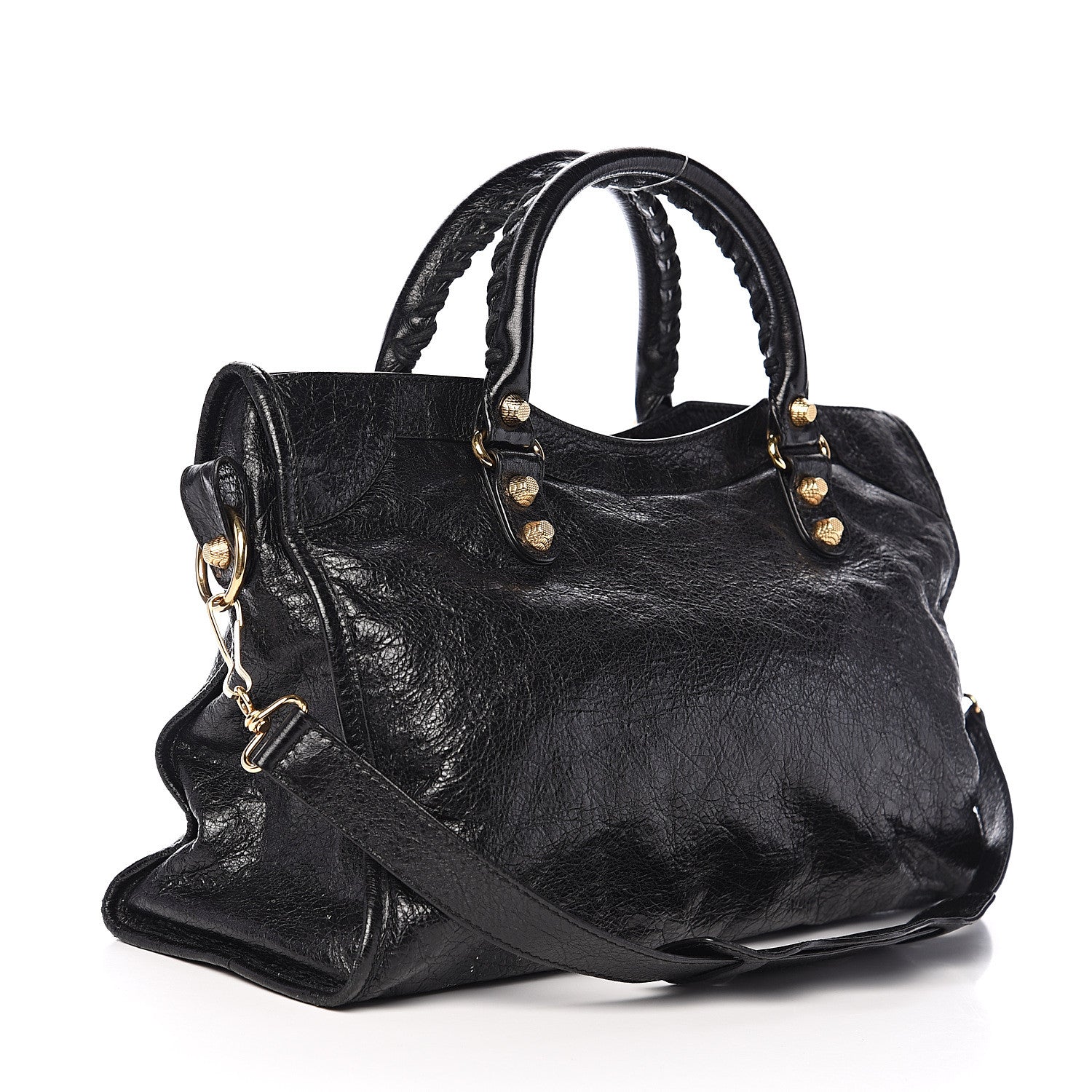 Balenciaga Agneau Giant 12 Gold Hardware City Black 2 of 9