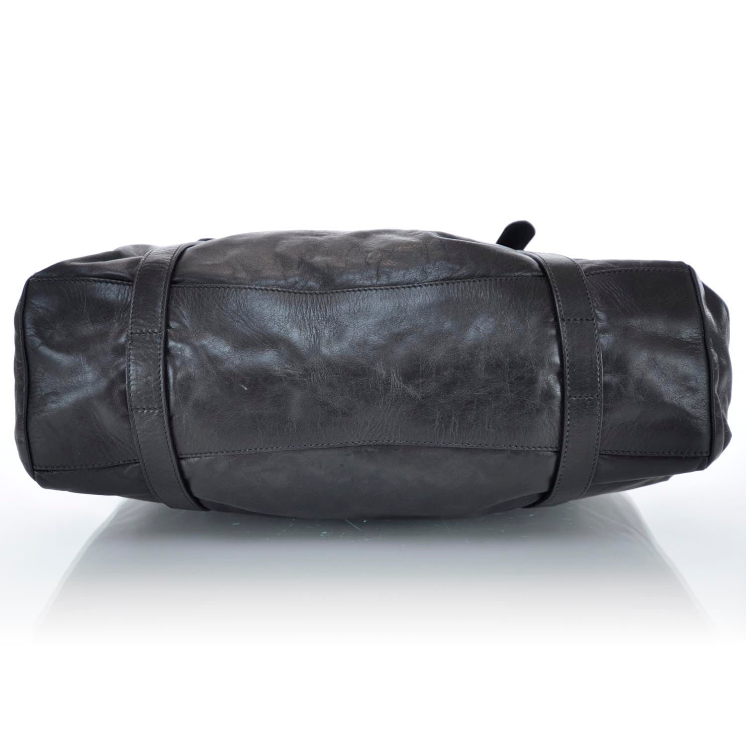 Prada Leather Large New Look Tote Black 4 of 10