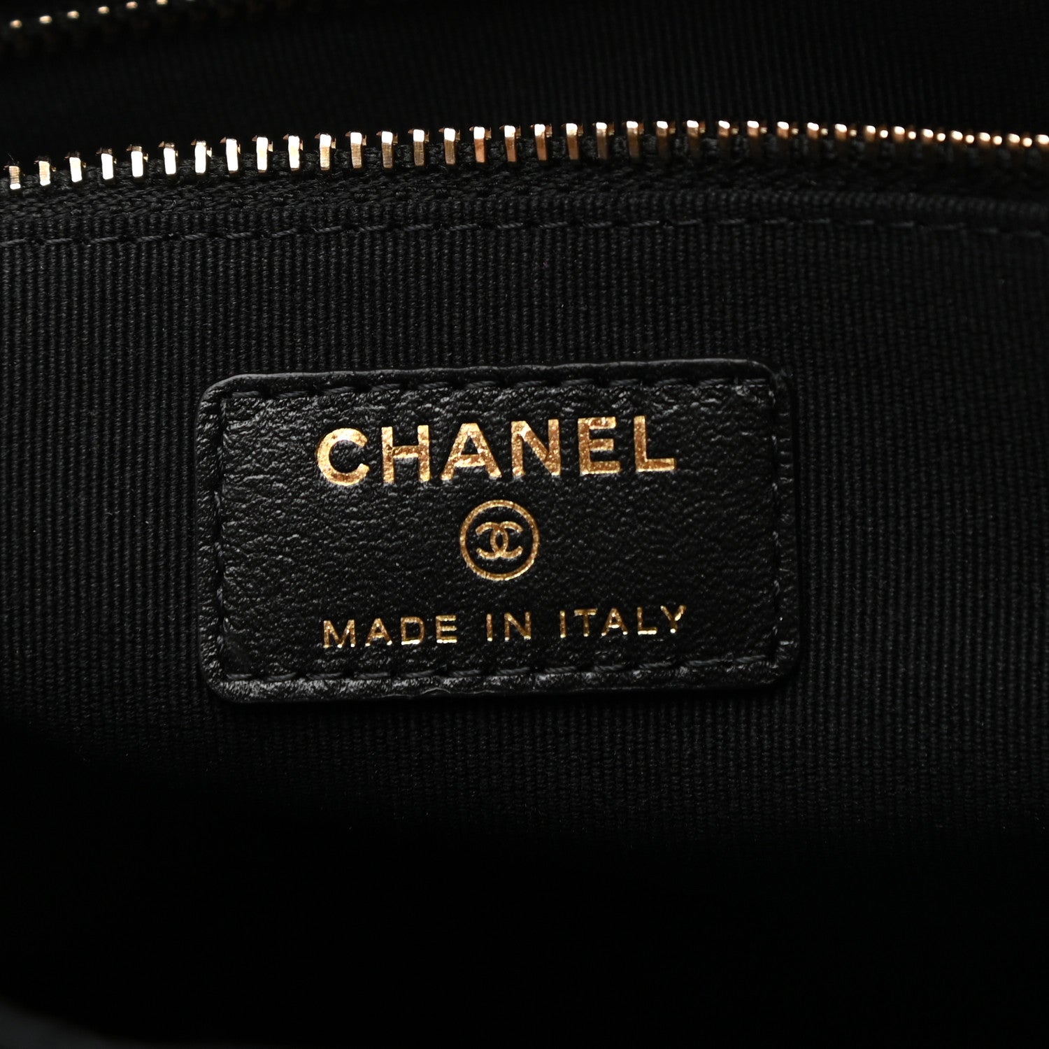Chanel Nylon Grosgrain Large Lifestyle Pouch With Foldable Tote Black 8 of 11