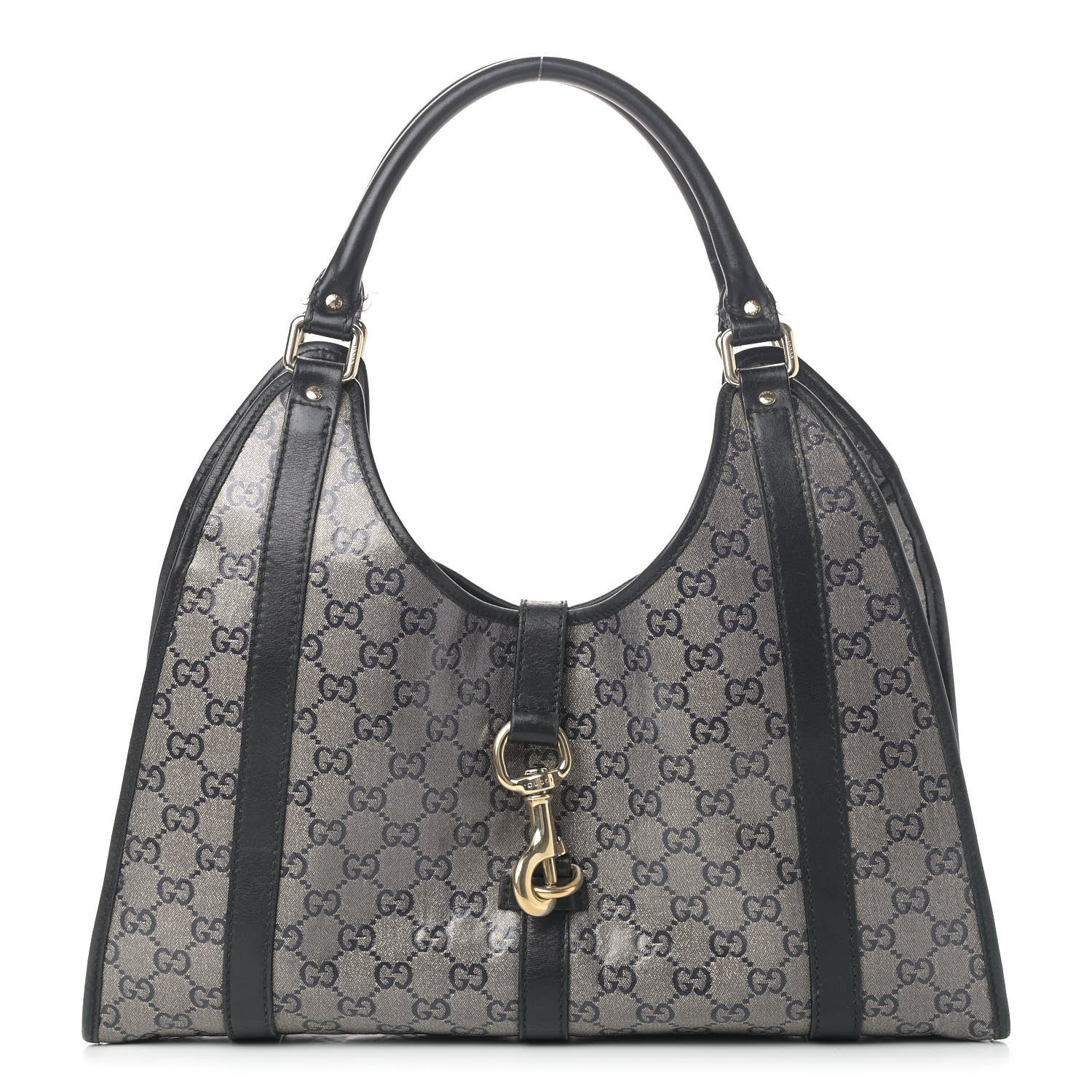 Gucci Crystal Monogram Medium Joy Shoulder Bag Black 1 of 10