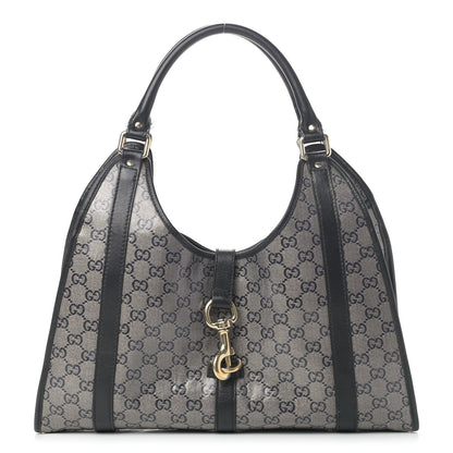 Gucci Crystal Monogram Medium Joy Shoulder Bag Black 1 of 10