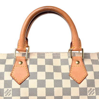 Louis Vuitton Damier Azur Speedy 30 15 of 15