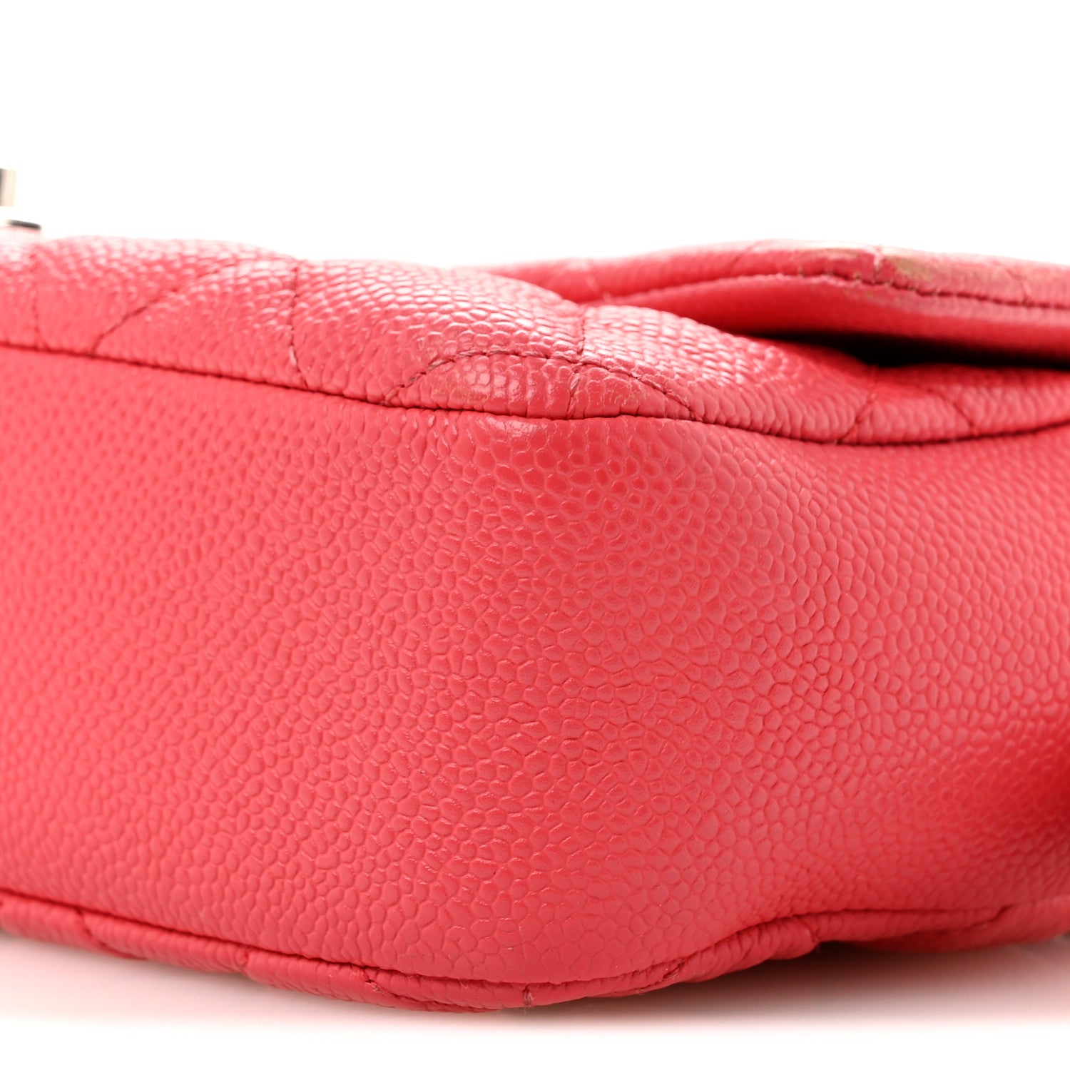 Chanel Caviar Quilted Medium Easy Flap Coral 10 of 16