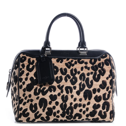 Louis Vuitton Jacquard Velvet Leopard Print Stephen Sprouse Speedy 1 of 8