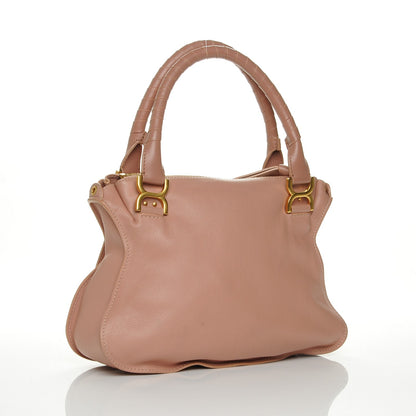 Chloe Calfskin Medium Marcie Satchel Anemone Pink 3 of 6