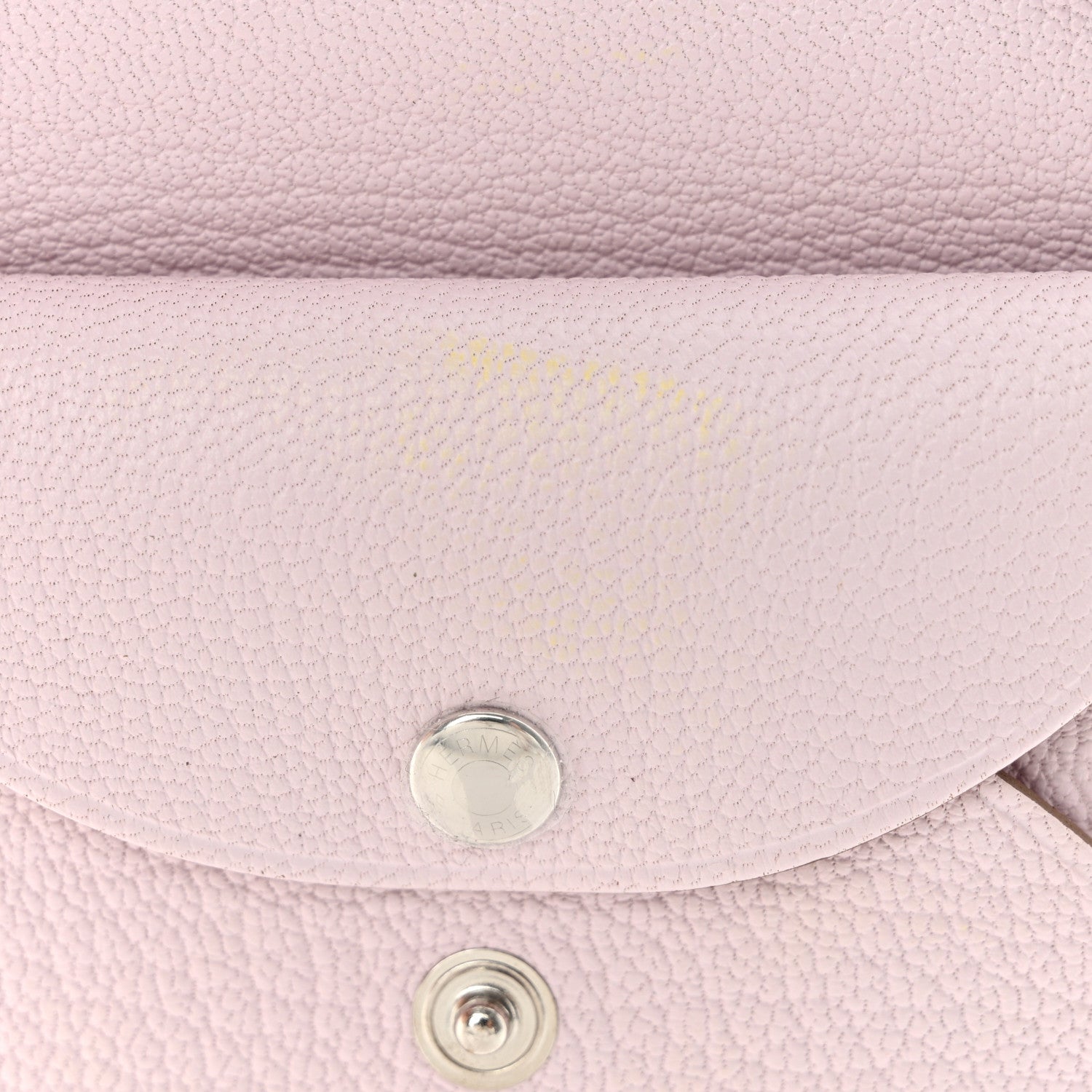 Hermes Chevre Mysore Calvi Duo Card Case Mauve Pale 8 of 10