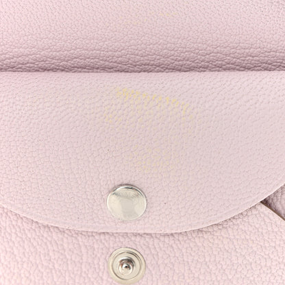 Hermes Chevre Mysore Calvi Duo Card Case Mauve Pale 8 of 10