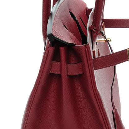 Hermes Epsom Birkin 30 Rouge Grenat 18 of 24