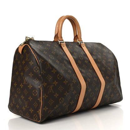 Louis Vuitton Monogram Keepall 45 3 of 11