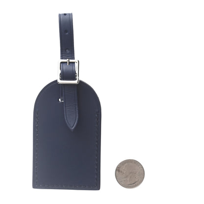 Louis Vuitton Calfskin Vivienne Luggage Tag Blue 2 of 3