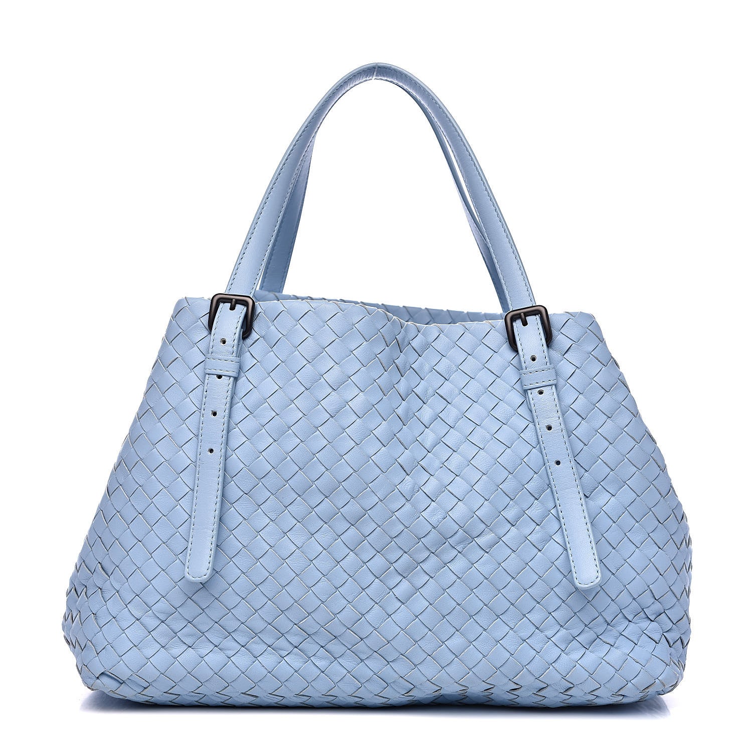 Bottega Veneta Intrecciato Medium A Shape Seamless Tote Topazio 1 of 10