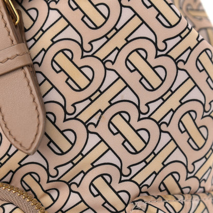 Burberry Nylon Monogram Medium Rucksack Backpack Blush 12 of 14