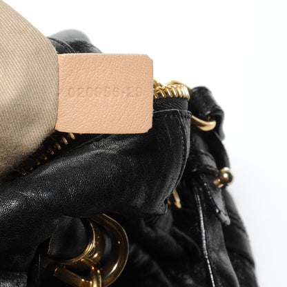 Chloe Lambskin Medium Paraty Black 7 of 9