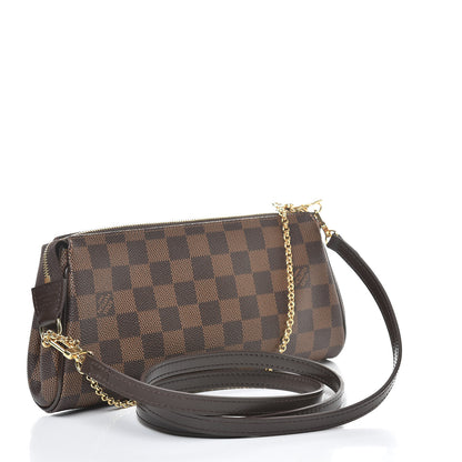 Louis Vuitton Damier Ebene Eva Clutch 3 of 10