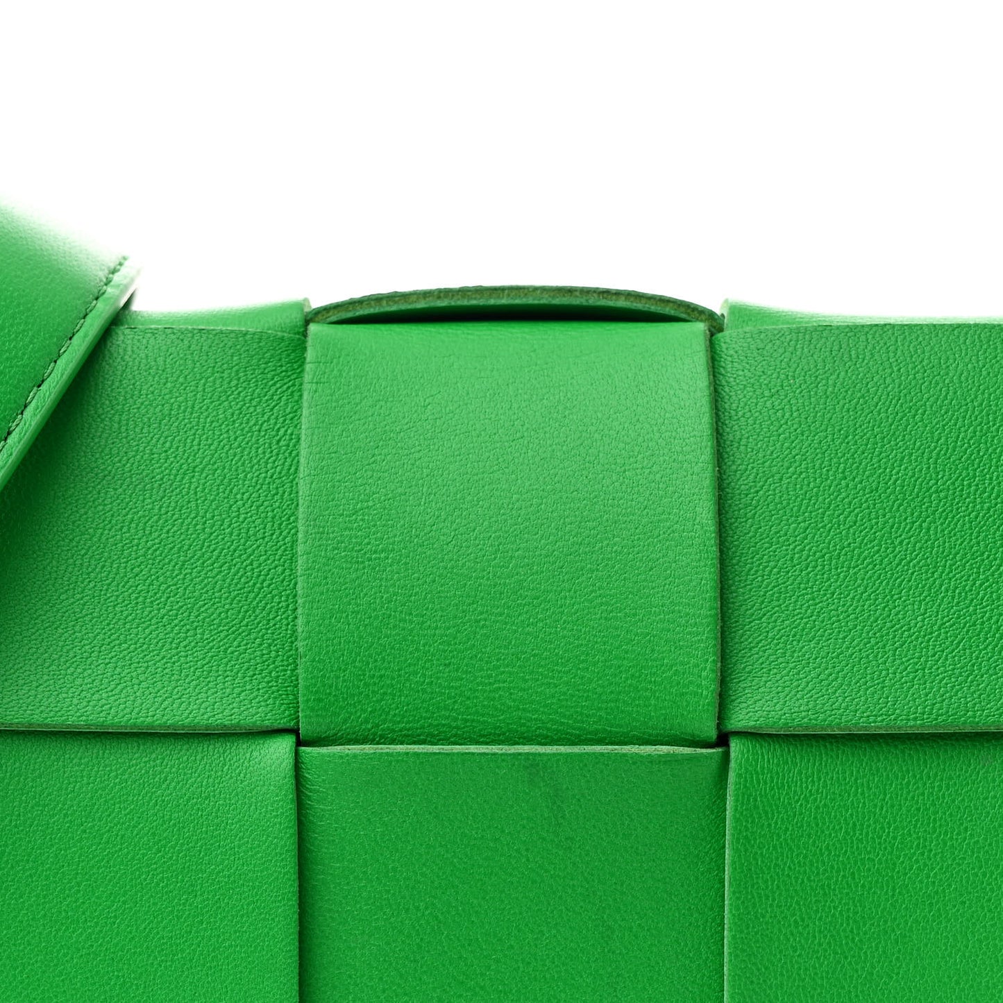 Lambskin Maxi Intrecciato Cassette Crossbody Bag Parakeet