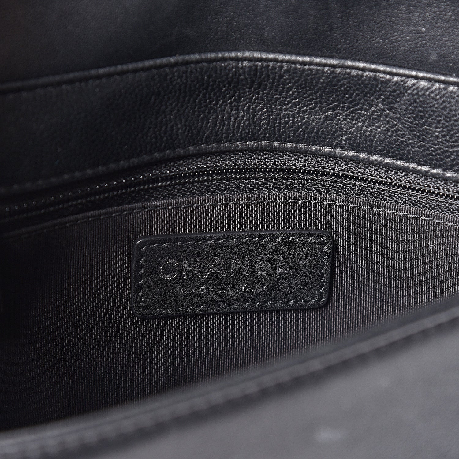 Chanel Sheepskin Quilted Medium Vintage Mademoiselle Flap Black 5 of 9