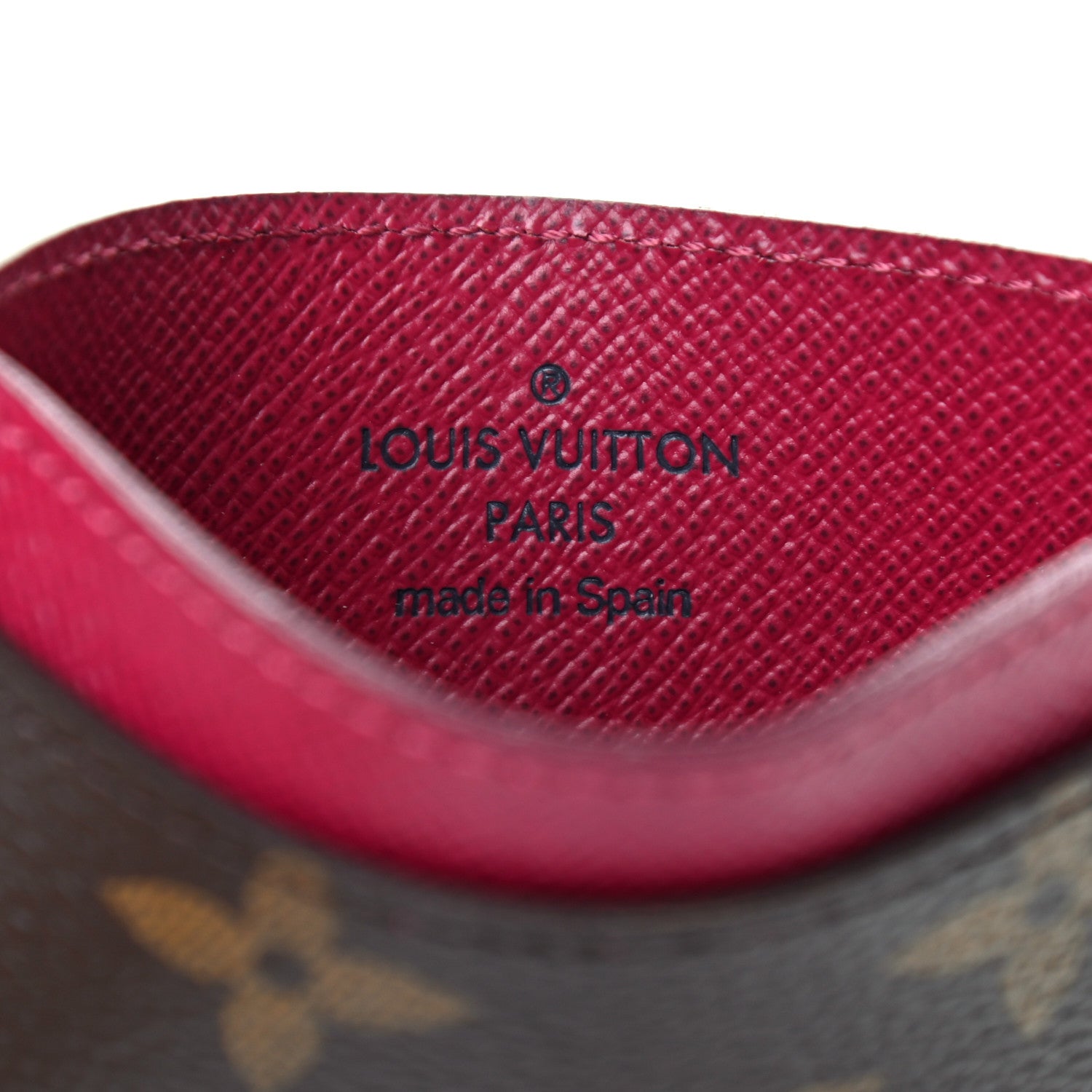 Louis Vuitton Monogram Card Holder Fuchsia 6 of 8