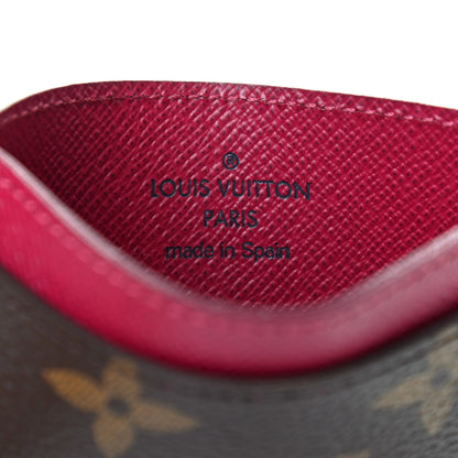 Louis Vuitton Monogram Card Holder Fuchsia 6 of 8