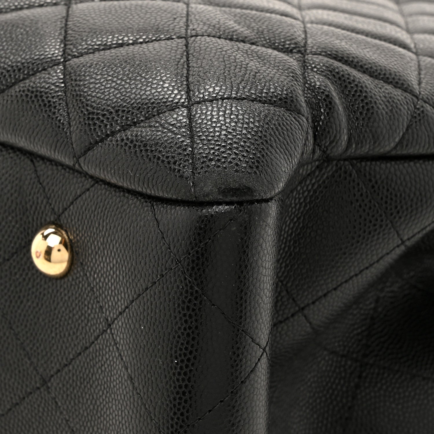 Chanel Caviar Quilted Large Shopping Tote Black 14 of 16