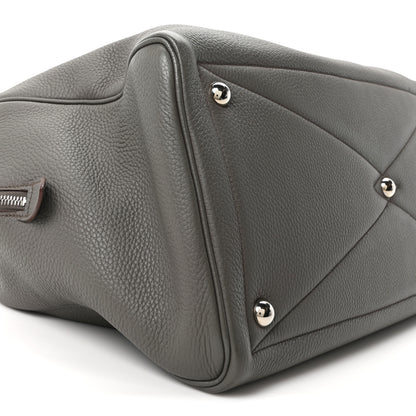 Hermes Taurillon Clemence Victoria II 43 Etain 8 of 9