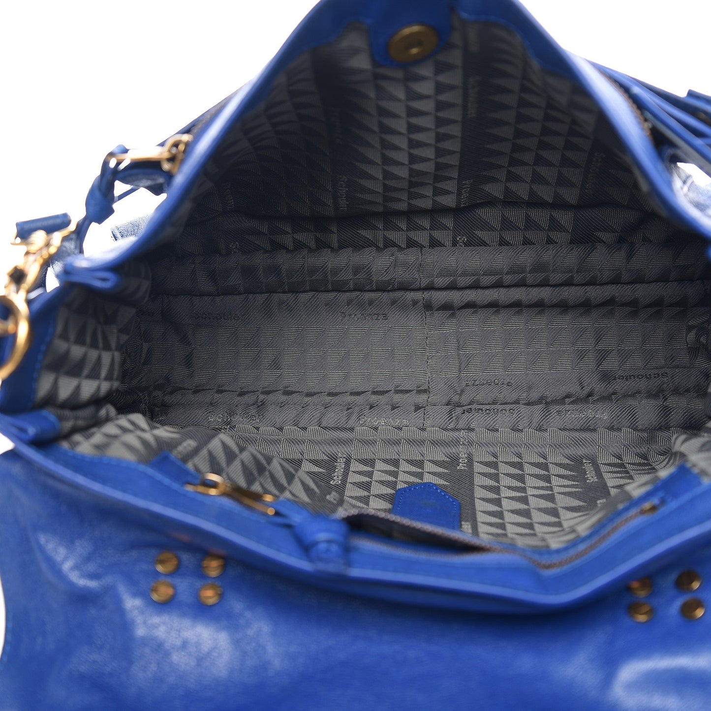 Lambskin Medium PS1 Satchel Royal Blue