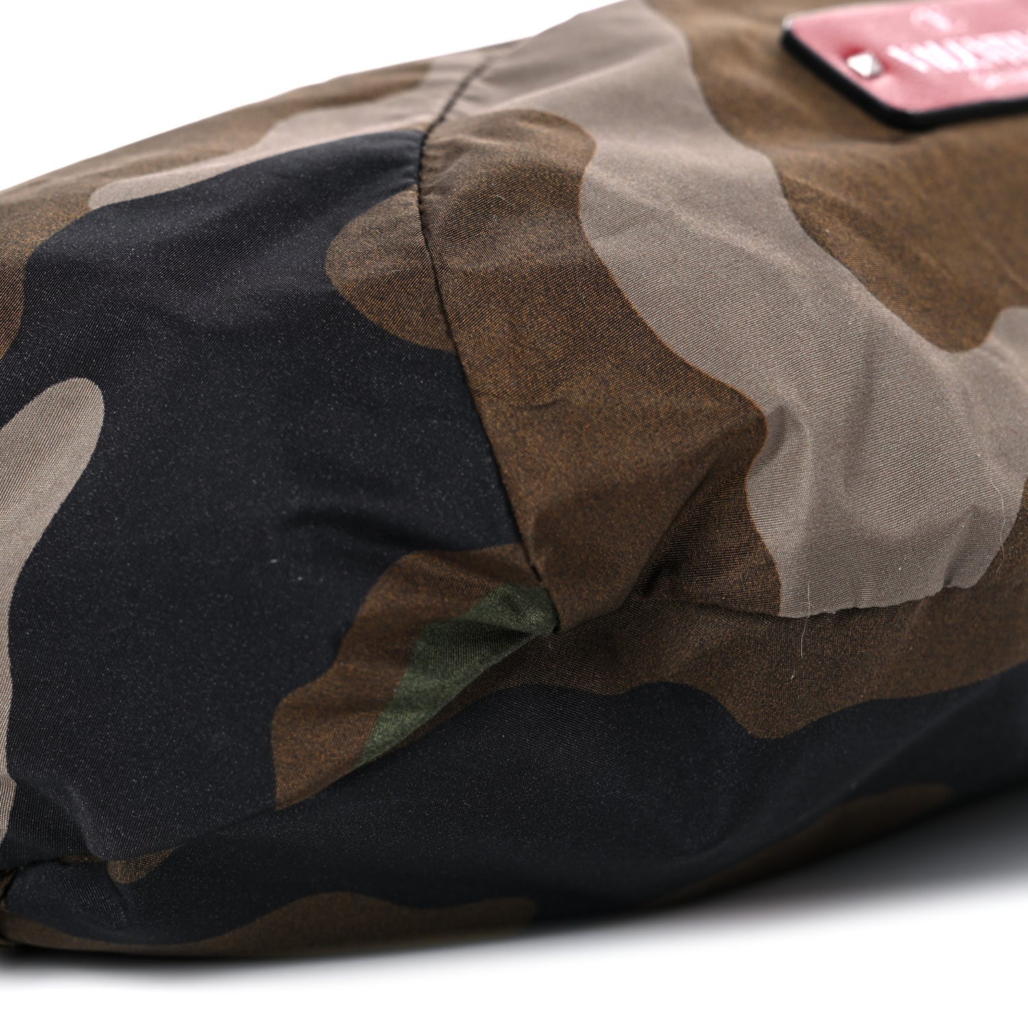 Valentino Garavani Nylon Camouflage Belt Bag Army Green 7 of 9