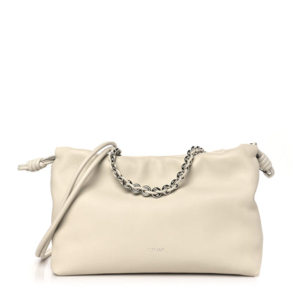Loewe Mellow Nappa Medium Donut Chain Flamenco Knot Clutch Sea Salt 1 of 9