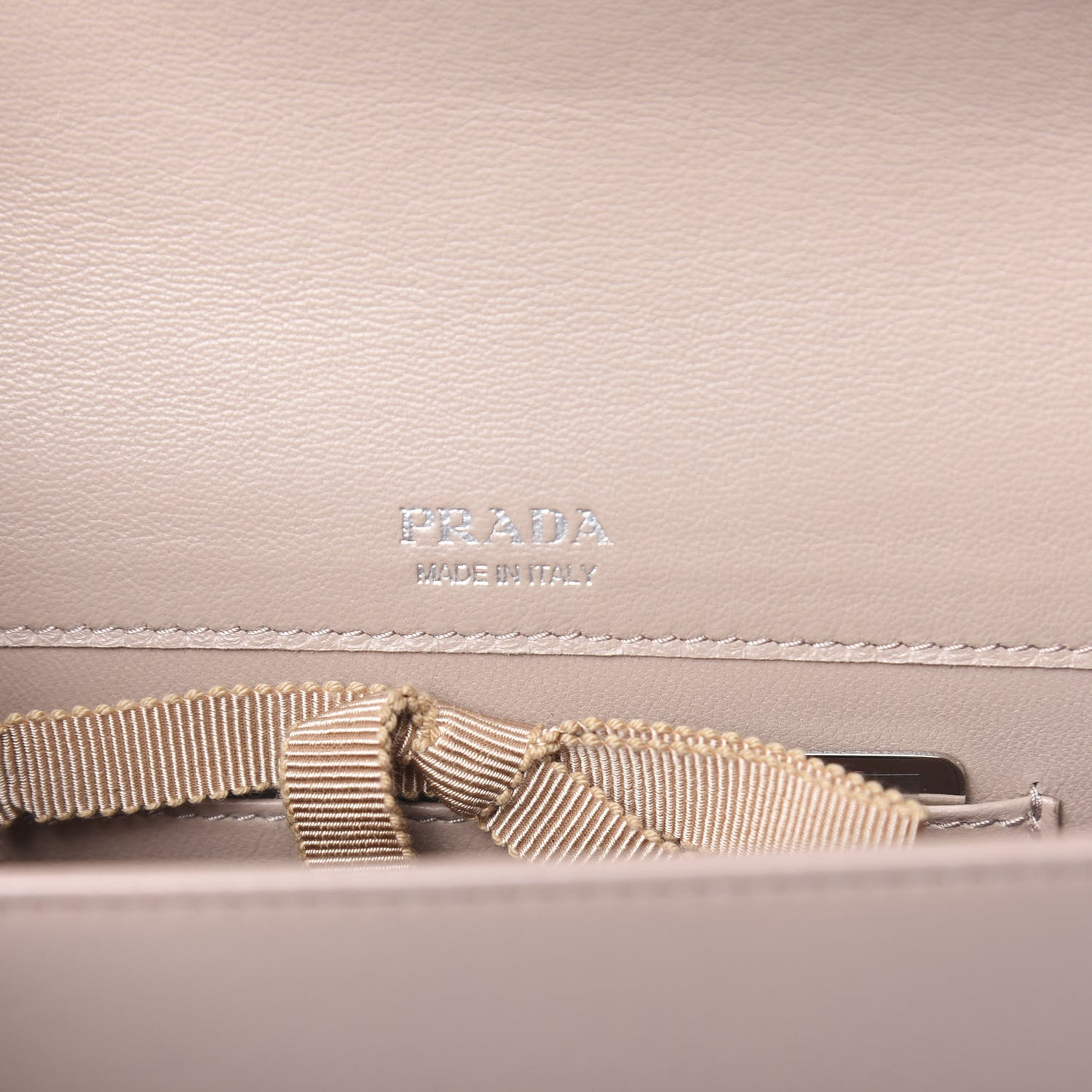 Nappa Impunture Small Diagramme Crossbody Bag Cipria
