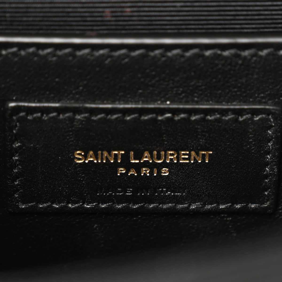 Saint Laurent Grain De Poudre Medium Classic Monogram Kate Satchel Black 5 of 8