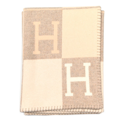 Hermes Wool Cashmere Avalon III Blanket Coco Camomille 2 of 3