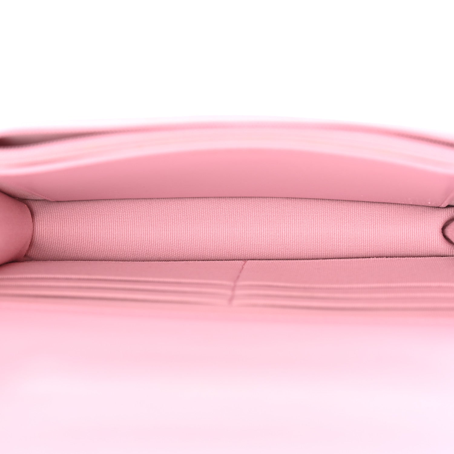 Chanel Shiny Caviar Quilted Pick Me Up Wallet On Chain WOC Pink 5 of 12