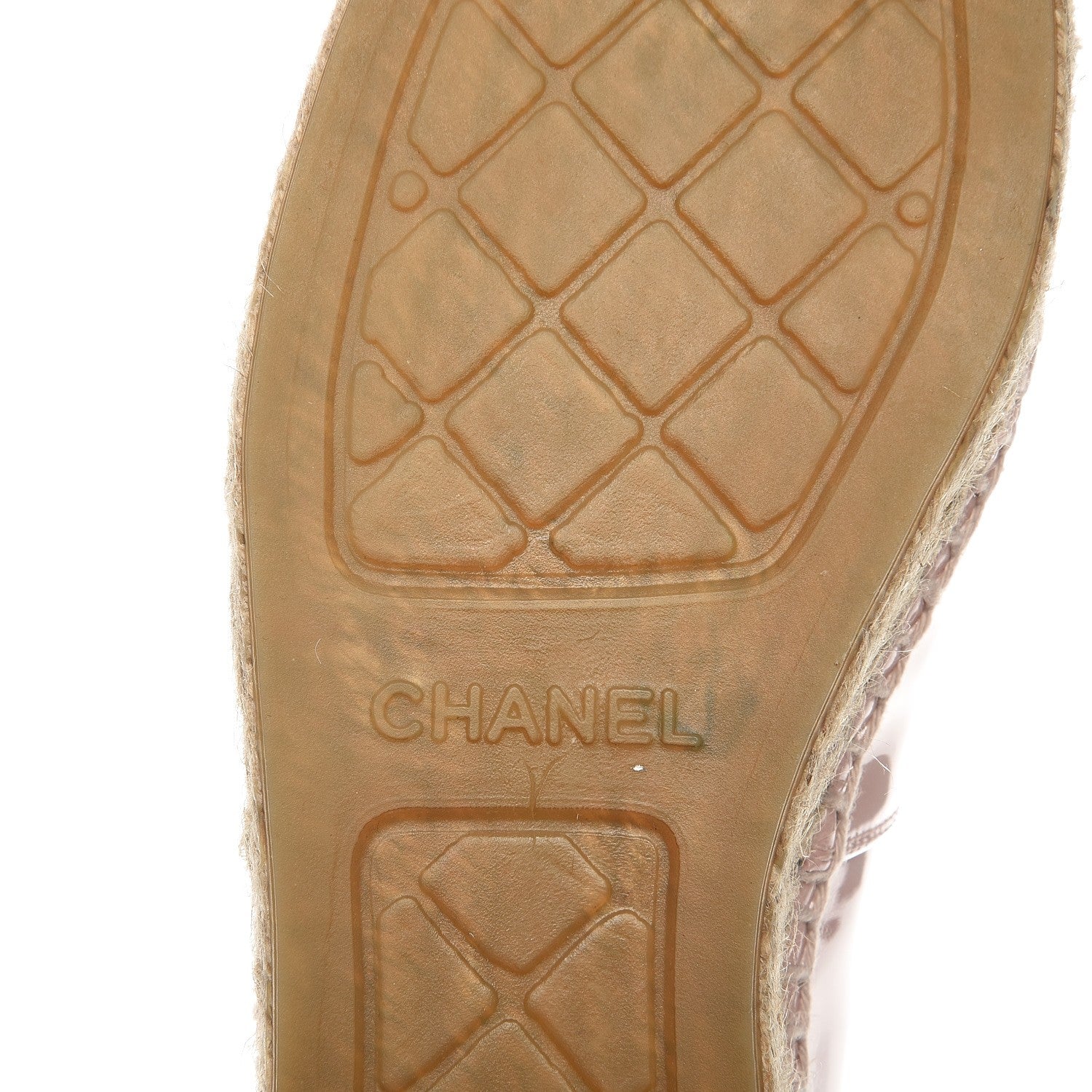Chanel Patent CC Espadrilles 39 Pink 7 of 10