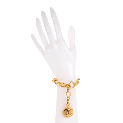 Chanel CC Chain Bracelet Gold 2 of 4